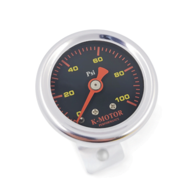 Fuel Pressure Gauge For Honda/Acura Fuel Rail and Regulator (1/8 Npt)