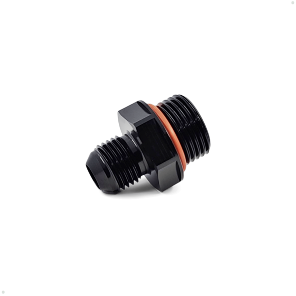 2PC -6 AN Hose Fitting ORB 6AN to 6AN Male O Ring Boss Fitting Fuel Line  Adapter