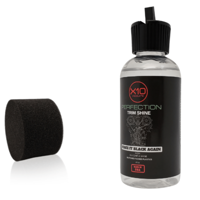 X10 Products – Car Trim Restorer Exterior Black Plastic Bumper Protection