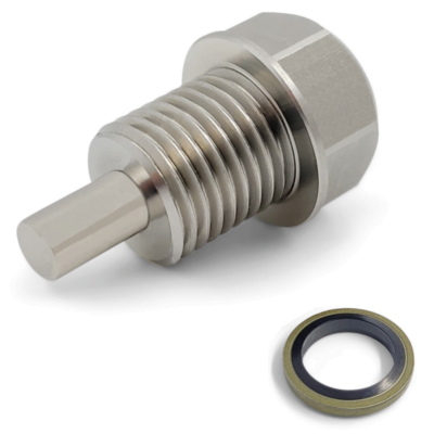 Magnetic Oil Drain Plug for Engine Pan and Transmission - M14 x 1.5 KMOTOR