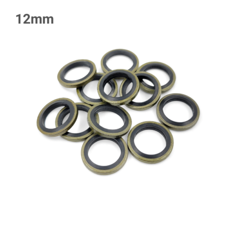 12mm Rubber Bonded Steel Washers for Fuel Oil Coolant M12